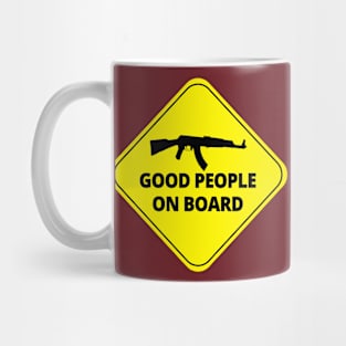 Good People on Board Mug